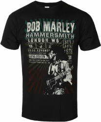 ROCK OFF Tricou Bob Marley pentru bărbați - Hammersmith '76 - ROCK OFF - BMAECOTS01MB