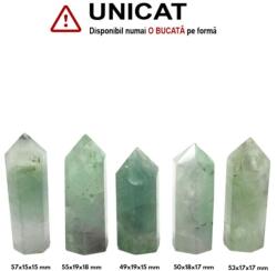 Obelisc Fluorit Verde 1 Varf - 49-57 x 15-19 x 15-17 mm - ( XXL)