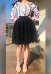 Ie Traditionala Fusta Traditionala cu tulle - Model 2