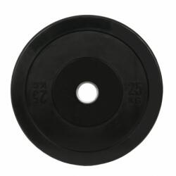 Sportmann Tежест Bumper Plate SPORTMANN 25 кг / 51 мм- Черен