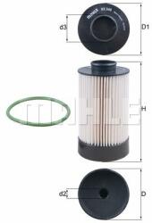 MAHLE filtru combustibil MAHLE KX 340D (KX 340D) - automobilus