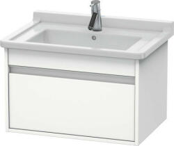 Duravit Ketho mosdó alá építhető bútor 80 cm matt fehér KT666401818 (KT666401818)