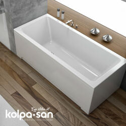 Kolpa San Elektra beépíthető fürdőkád test 170x80 cm, fehér 740660 (740660)