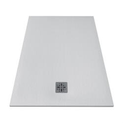 MARMY Dolomite 100x140 zuhanytálca Prada White 80 7911 10 14 50 +ajándék szifon (80 7911 10 14 50)