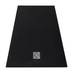 MARMY Dolomite 100x160 zuhanytálca Cavalli Black 80 7912 10 16 54 +ajándék szifon (80 7912 10 16 54)