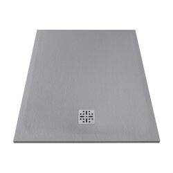 MARMY Dolomite 100x120 zuhanytálca Valentino Grey 80 7852 10 12 53 +ajándék szifon (80 7852 10 12 53)