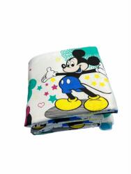 Deseda Aparatori laterale protectii laterale pat pufoase 120x60 cm h35cm Deseda Mickey si Minnie pe alb (3618)