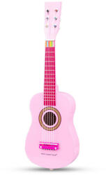 New Classic Toys Chitara roz (NC10345) - roua Instrument muzical de jucarie