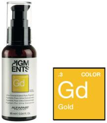 ALFAPARF Milano Pigments ultrakoncentrált tiszta pigment - Gold . 3 90ml