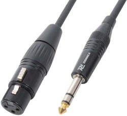 PD CONNEX CX46-1, 5 szimmetrikus csatlakozású jelkábel (6, 3 mm Jack - XLR mama) - (1, 5 m)