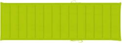 vidaXL Pernă de șezlong, verde aprins, 200x60x3 cm, textil oxford (314214)