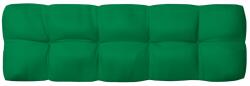 vidaXL Pernă de paleți, verde, 120x40x10 cm, material textil (314477)