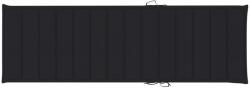 vidaXL Pernă de șezlong, negru, 200x60x3 cm, textil oxford (314210)