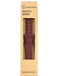 Apple Watch 42/44/45 mm óraszíj- Handodo, szilikon bordó (798)