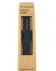 Apple Watch 42/44/45 mm óraszíj- Handodo, szilikon kék (795)