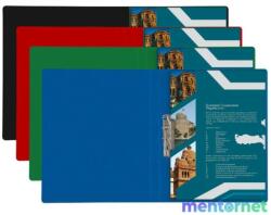 Plastweld PVC A4 kék villámzáras mappa (62-010-0346) - tintasziget