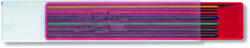 KOH-I-NOOR Mine creion mecanic 2 mm, color, 6 buc/set, KOH-I-NOOR 4301