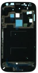tel-szalk-008927 Samsung Galaxy S4 i9505 fekete előlap lcd keret, burkolati elem (tel-szalk-008927)