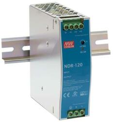 MEAN WELL NDR-120-48 120W/48V/0-2, 5A tápegység (NDR-120-48)