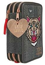 Depesche Top Model - Trippel Pencil Case - Tiger Jeans (0410917)