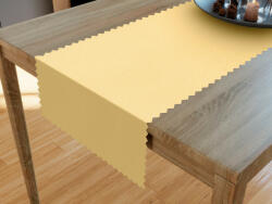 Goldea napron de masă teflonat - galben deschis 35x180 cm