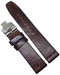 Peyton Curea de ceas maro din piele naturala 20mm 22mm 24mm 26mm WZ4166D (WZ4166D)