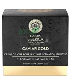 Natura Siberica Cremă de zi pentru reîntinerire cu aur coloidal și caviar Caviar Gold Natura Siberica 50-ml Crema antirid contur ochi