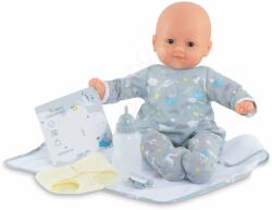 Corolle Păpușă nou-născut My New Born Child Mon Grand Poupon Corolle 36 cm cu ochi albaștri clipitori de la 24 de luni (CO130280) Papusa