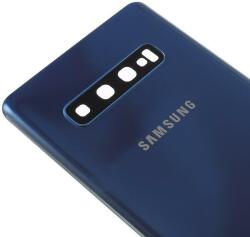 tel-szalk-1928480 Samsung Galaxy S10 Plus kék akkufedél, hátlap, hátlapi kamera lencse (tel-szalk-1928480)