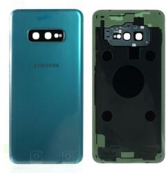  tel-szalk-1928476 Akkufedél hátlap - burkolati elem Samsung Galaxy S10e G970, zöld (tel-szalk-1928476)