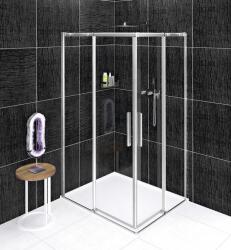 POLYSAN Altis Line szögletes zuhanykabin; 100 x 80 cm; átlátszó üveg (AL1510CAL1580C)