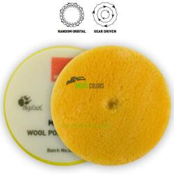 RUPES gyapjú korong Ø150-170mm (sárga-közepes) - LHR és Mille gépekhez