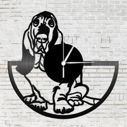  Bakelit falióra - Basset Hound kutya