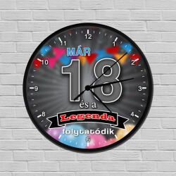  Legendás születésnapi óra 18