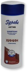  ЗДРАВЕ шампоан за коса, Хинин, Стимулиращ, Против пърхот, 200мл