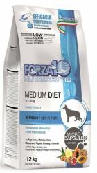 FORZA10 Medium Diet hrana uscata hipoalergenica caini adulti de rase medii, cu peste 12 kg