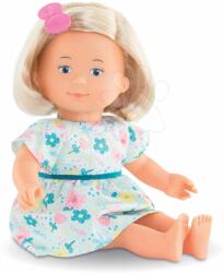 Corolle Păpușă cu rochie florală Jasmine Florolle Ma Premiere Poupee Corolle cu ochi albaștri 32 cm blondă de la 18 luni (CO260010) Papusa
