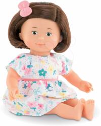 Corolle Păpușă cu rochie florală Églantine Florolle Ma Premiere Poupee Corolle cu ochi verzi 32 cm păr șaten de la 18 luni (CO260030) Papusa