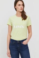 Levi's t-shirt zöld - zöld S