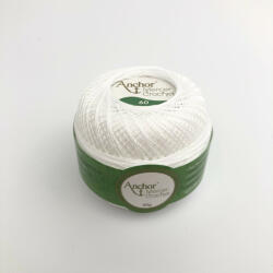  Anchor Mercer Crochet - Fehér - 60 - 50g