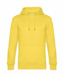 B&C Collection Uniszex kapucnis hosszú ujjú pulóver B and C KING Hooded S, Sárga fizz