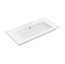 Villeroy & Boch Villeroy & Boch Venticello 100 x 50 cm-es beépíthető mosdó csaplyuk nélkül Stone White CeramicPlus felülettel - 4104AJRW (4104AJRW)