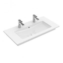 Villeroy & Boch Villeroy & Boch Venticello 120 x 50 cm-es beépíthető mosdó 2 csaplyukkal Stone White CeramicPlus felülettel - 4104CKRW (4104CKRW)
