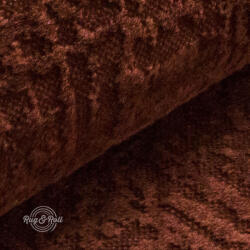  Velvetto 12- aranybarna, fényes nyomott mintás, magas kopásállóságú bársony bútorszövet