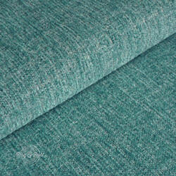  Tessero 11 - zöldeskék, zseníliás felületű, puha kellemes tapintású bútorszövet