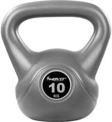 MOVIT Kettlebell 10 kg szürke/fekete (20040624) - kokiskashop
