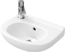 Villeroy & Boch Villeroy & Boch O. Novo 36 x 27, 5 cm-es kompakt balos kézmosó CeramicPlus felülettel - 536039R1 (536039R1)