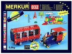 Merkur Set Construcții 10 Modele - Railroad Models (M032) (M032)