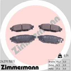 ZIMMERMANN set placute frana, frana disc ZIMMERMANN 24271.150. 1 (24271.150.1)