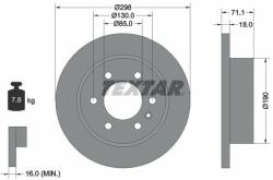 TEXTAR Disc frana TEXTAR PRO 92301103 (92301103)